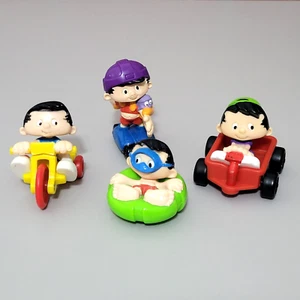 Lot Of 4 1994 Bobbys World McDonalds Toys Skates Innertube  Wheeler Wagon - Picture 1 of 10