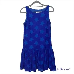Marc by Marc Jacobs Sterndruck Kleid blau Größe 0 - Bild 1 von 11