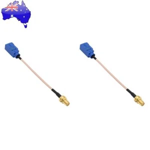 10cm Fakra C to SMA Female Connector Coaxial Cable RG316 Antenna Adapter Cable - Zdjęcie 1 z 4