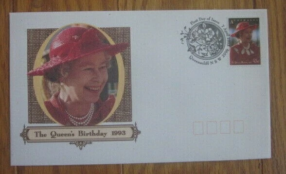 AUSTRALIA  QE2 QUEEN'S BIRTHDAY 1993 FDC - Image 1 of 1