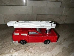 CAMIÓN ESCALERA DE BOMBEROS MAJORETTE DIECAST ROJO ESCALA 1/64 SONIC FLASHERS - Imagen 1 de 5