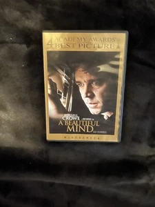 A Beautiful Mind - Russell Crowe Two Disc Widescreen Edition - Very GOOD DVD - Picture 1 of 1
