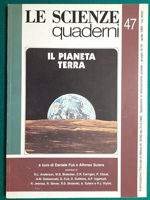 Quaderni Le Scienze n. 47 - 1989 Il pianeta Terra Climatologia Geologia 716 - Immagine 1 di 2
