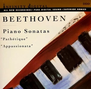 Beethoven: Piano Sonatas "Pathtique" & "Appassionata" Music CD - Picture 1 of 4