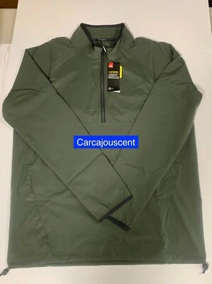 Men's Under Armour Storm Golf Windstrike Green 1/2 Zip Size Medium - Image 1 of 4