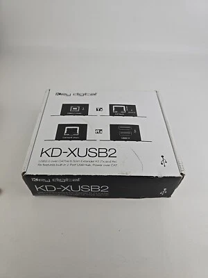 Key Digital KD-XUSB2 USB2.0 over CAT5e/6 50m Extender (Transmitter/Receiver) Kit - Image 1 of 4