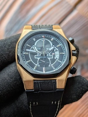 Officana Del TempoNew OldStock Доступный Итальянский Роскошный Модный Хронограф Дата - Изображение 1 из 4