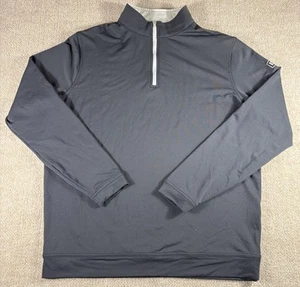Peter Millar Pullover Mens Large Quarter Zip Performance Golf Sweater - Picture 1 of 8
