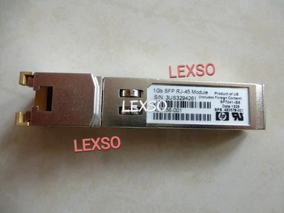 GENUINE NEW SEALED HP 453154-B21 453578-001 453156-001 HP 1Gb SFP RJ-45 module - Image 1 of 4