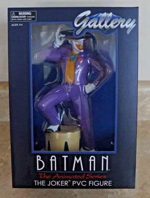 Estatua de PVC The Joker Diamond Select Toys nueva en caja nueva en caja serie animada de Batman Foto 1 de 4