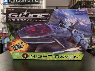 G.I. Joe The Rise of Cobra Night Raven with Air-Viper | NEW RARE + SEALED - Image 1 of 4