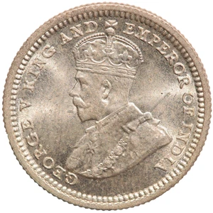 Moneda de cinco centavos de Hong Kong King George V 1932 sin circular - Imagen 1 de 2