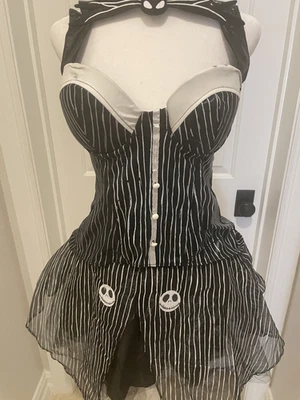 Halloween Costume - Women's Sexy Jack Skellington Costume [Never Worn] - Image 1 of 4