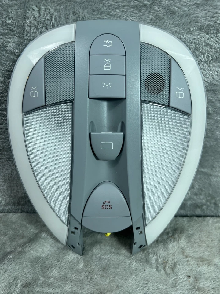 Mercedes Benz E350 E320 2007-2009 cúpula superior mapa luz lámpara techo corredizo gris OEM Foto 1 de 4