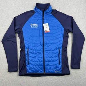 Marmot Jacket Mens Large Blue Quilted Variant Lightweight Full Zip Outdoors - Picture 1 of 18