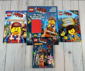 The Lego Movie Books, Lot Of 4 Books - Imagen 1 de 15