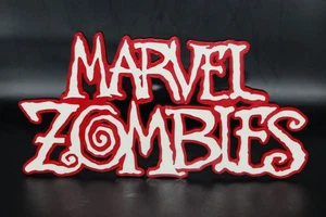 Marvel Zombies 3D printed Logo Sign Wall Desk Shelf Art - Picture 1 of 3