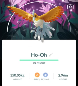 Shiny Purified Shadow Ho-oh Special Background - Trade  20kStardusts - Picture 1 of 1