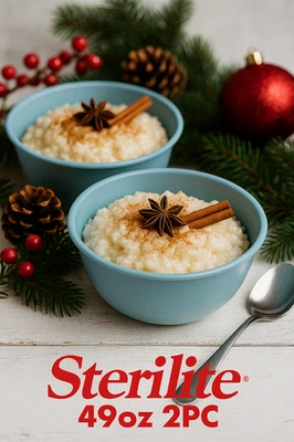 Sterilite Large 49oz Serving Bowls BPA-Free Reusable Food Bowls Set of 2 - Image 1 of 4