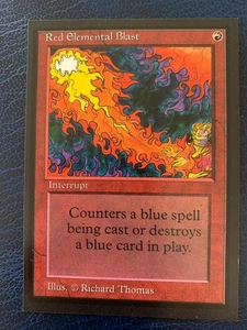 MTG Magic the Gathering - Red Elemental Blast - IE International Edition - Bild 1 von 2