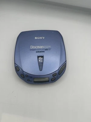 Tragbarer CD-Player SONY Discman ESP2 Groove - D-E403 Blau - Bild 1 von 3
