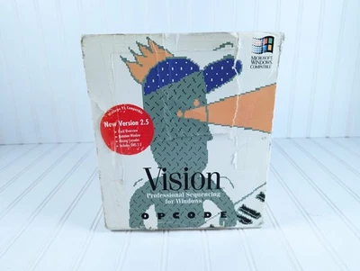 Opcode Vision Professional Sequencing for Windows Vintage Software New in Box - Image 1 of 4
