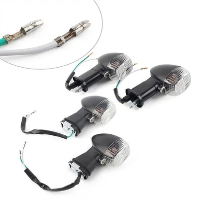 Blinker-Kontrollleuchte vorne+hinten Für Kawasaki Ninja ZX12R ZX9R ZX7R/6R Klar - Image 1 of 4