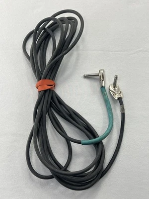 Cabo de instrumento SWITCHCRAFT 1/4” a 1/4” ângulo reto cabo amplificador de guitarra - Imagem 1 de 2