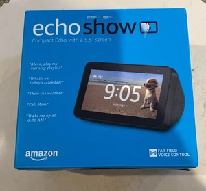 Amazon Echo Show 5 Smart Display mit Alexa 1. Generation Neu, mit Ständer - Bild 1 von 4