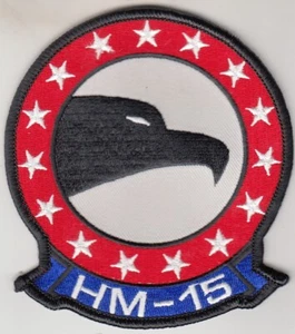 HM-15 BLACKHAWKS COMMAND CHEST PATCH - Picture 1 of 1