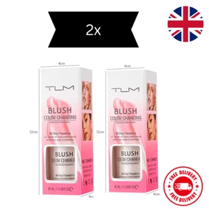 2Pcs TLM Blush Colour Changing, All Day Flawless Color Changing Blush,TLM Temper - Picture 1 of 11