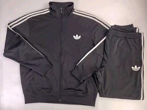 Adidas Originals ADI-Firebird Tracksuit Black White Men’s Size XL - Picture 1 of 19