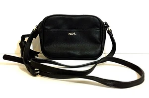 Mark. Faux Leather Crossbody Purse Shoulder Bag Black Avon with Tassel - Picture 1 of 7