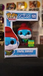 Funko Pop! Fernseher - Die Schlümpfe - Papa Schlumpf SDCC 1525 im Schutz - Bild 1 von 7