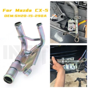 FOR Mazda 3 6 CX-5 Skyactiv Diesel Auto Coolant Bypass Pipe Exhaust SH2015290A - Picture 1 of 9