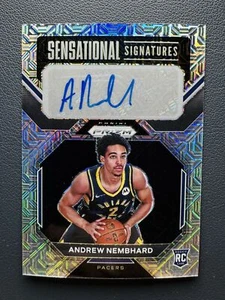 2022-23 Panini Prizm Andrew Nembhard Rookie RC Signatures Mojo Auto 25/25=1/1 - Picture 1 of 2