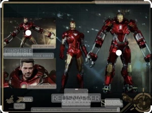 Sideshow Hot Toys 1/6 IRON MAN MARK 35 RED SNAPPER MIB XXXV MARVEL Avengers - Picture 1 of 4