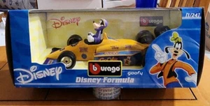 Burago 1/24 Goofy Race Car Disney Formula Italy  - Picture 1 of 3
