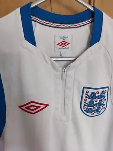 Umbro England 2011/2012 Heimtrikot weiß Herren Small Official Merchandise - Bild 1 von 11