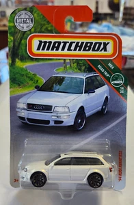 Matchbox MBX Road Trip #14/35 '94 Audi Avant RS2 en blanco - Imagen 1 de 3