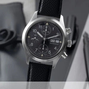 IWC Fliegerchronograph Chronograph Stahl Automatik Herrenuhr Ref. IW370607 - Bild 1 von 11