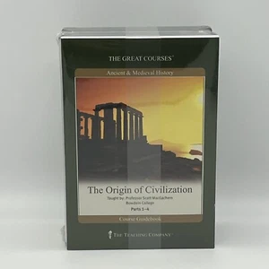 The Great Courses The Origin of Civilization Part 1-4 (Guidebook/DVD) New Sealed - Picture 1 of 2