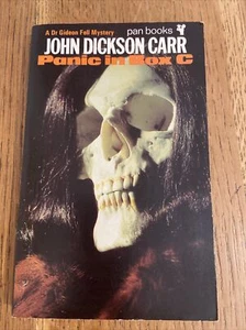 Panic in Box C by John Dickson Carr 1970 UK Pan PB 1st - Vintage - VGC - Picture 1 of 8