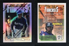 1996 Topps Finest Refractor Ken Griffey Jr #305 HOF