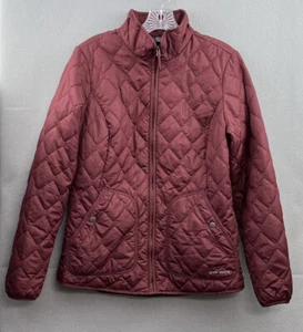 Eddie Bauer Damen Steppjacke Full Zip leicht burgund Gr. Medium - Bild 1 von 9