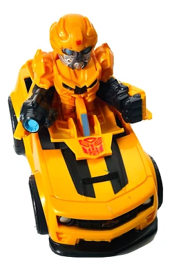 Hasbro Tomy 2008 Transformers Bumble Bee Camaro Toy Car & Figure - Image 1 of 4