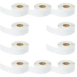 10Rolls 1''x2-1/8'' Small Multipurpose 500 Labels 30336 For Dymo Labelwriter 450 - Picture 1 of 12
