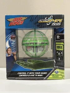 Air Hogs Atmosphere Axis Hovering Sphere Wave Control by Spin Master, Green, New - Picture 1 of 8