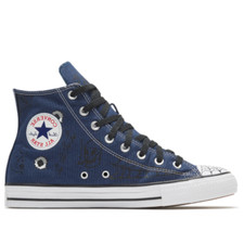 blue canvas converse