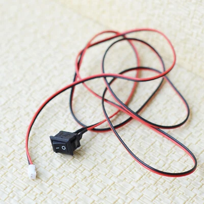 2 x wired rocker switches ON/OFF with 1 meter wire and connector power control - Image 1 of 2